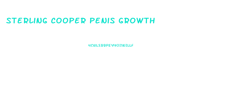 Sterling Cooper Penis Growth