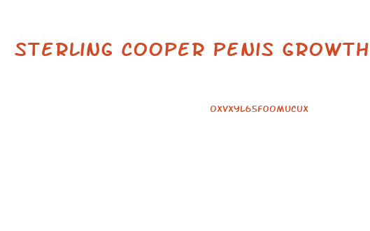 Sterling Cooper Penis Growth