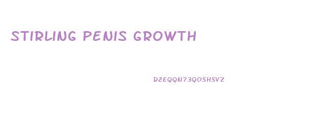 Stirling Penis Growth