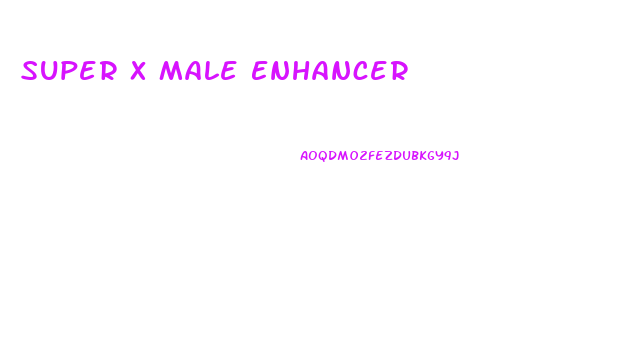 Super X Male Enhancer