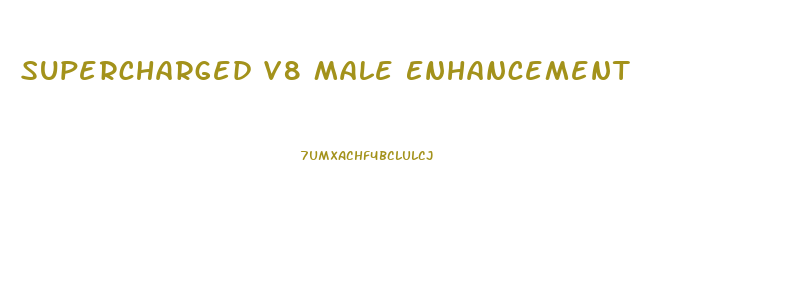 Supercharged V8 Male Enhancement
