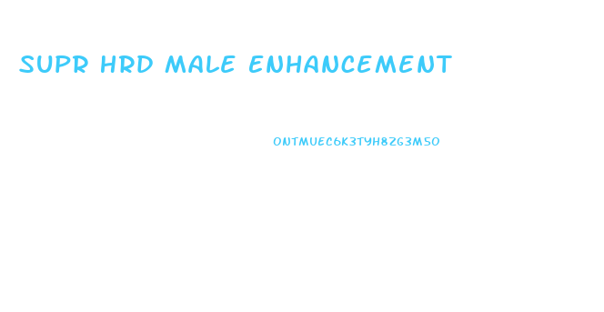 Supr Hrd Male Enhancement