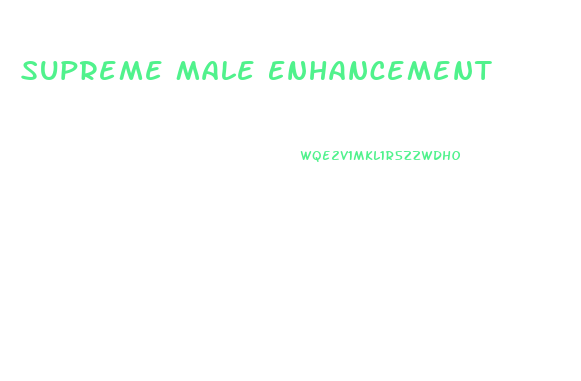 Supreme Male Enhancement