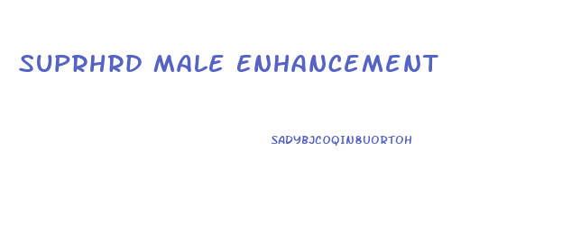 Suprhrd Male Enhancement