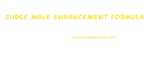 Surge Male Enhancement Formula