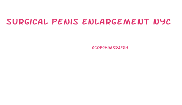 Surgical Penis Enlargement Nyc