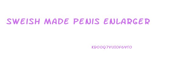 Sweish Made Penis Enlarger