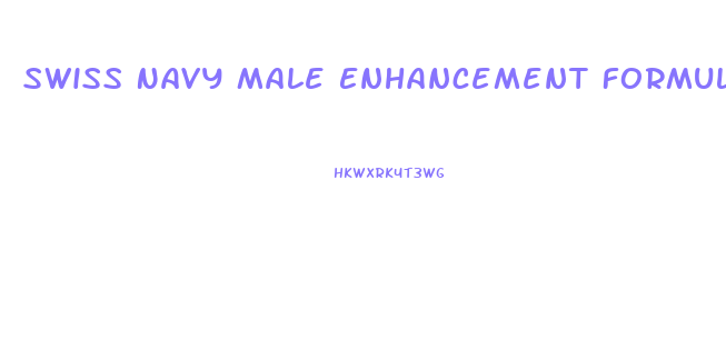 Swiss Navy Male Enhancement Formula Cream