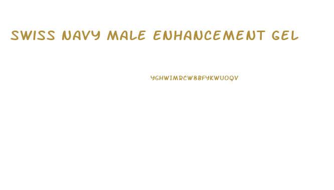 Swiss Navy Male Enhancement Gel