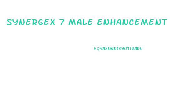 Synergex 7 Male Enhancement