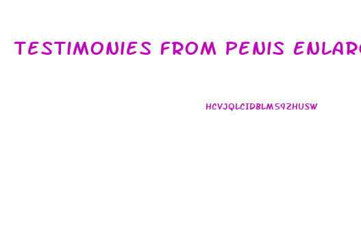 Testimonies From Penis Enlargement Stretcher Users