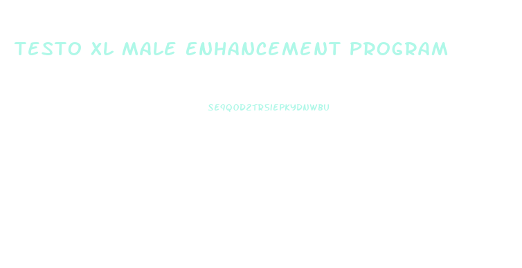 Testo Xl Male Enhancement Program
