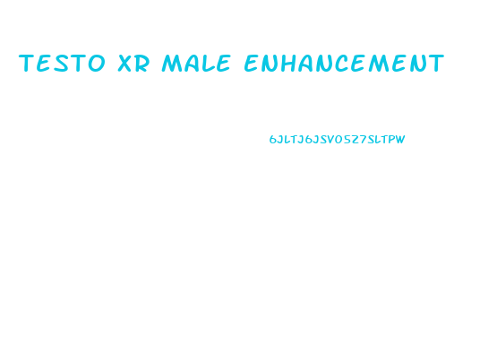 Testo Xr Male Enhancement