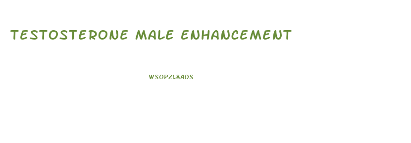 Testosterone Male Enhancement