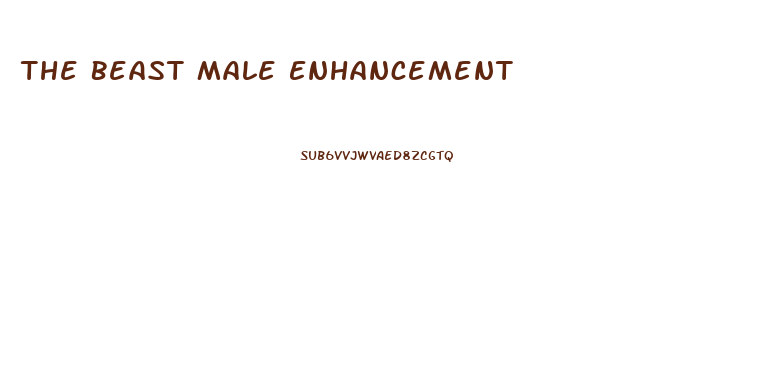 The Beast Male Enhancement