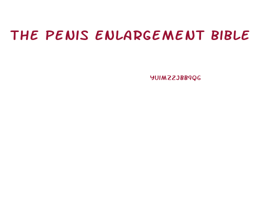 The Penis Enlargement Bible Torrent