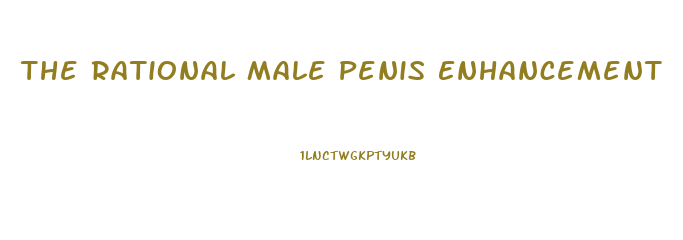 The Rational Male Penis Enhancement