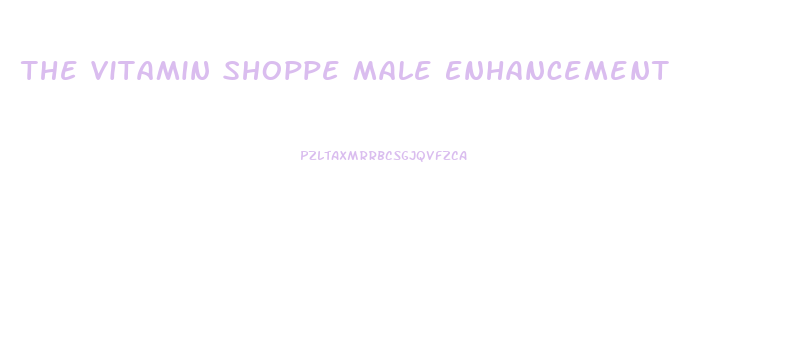 The Vitamin Shoppe Male Enhancement