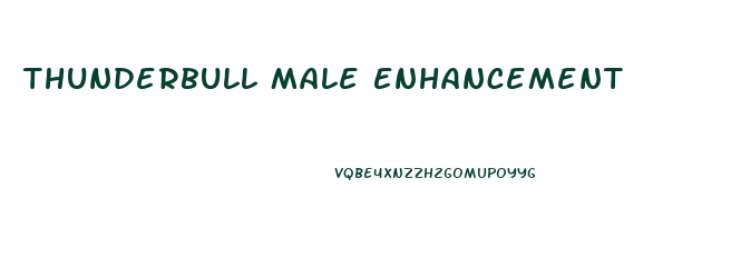 Thunderbull Male Enhancement