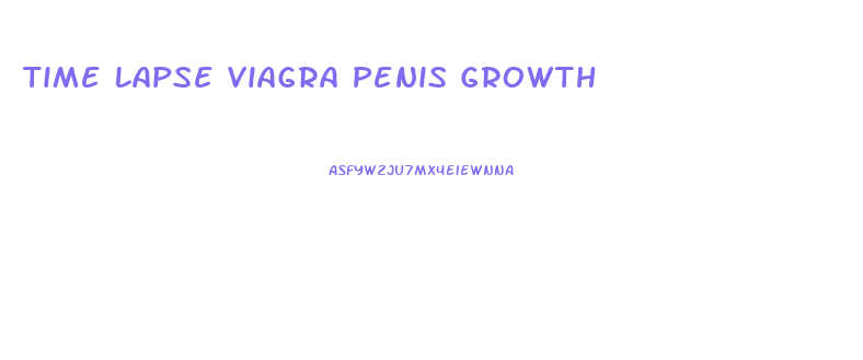 Time Lapse Viagra Penis Growth