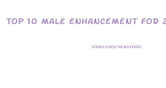 Top 10 Male Enhancement For 2015