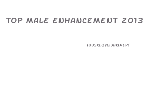 Top Male Enhancement 2013
