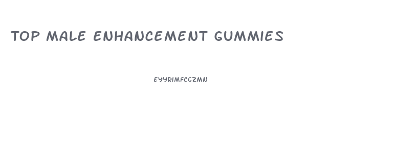 Top Male Enhancement Gummies