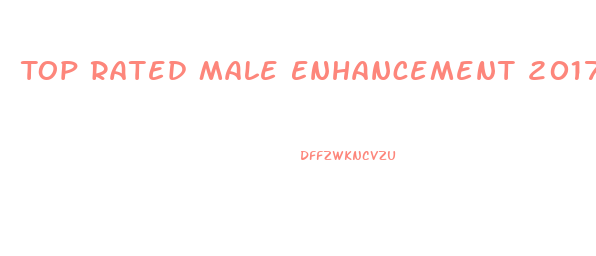 Top Rated Male Enhancement 2017