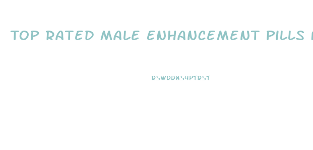 Top Rated Male Enhancement Pills Fda Approved