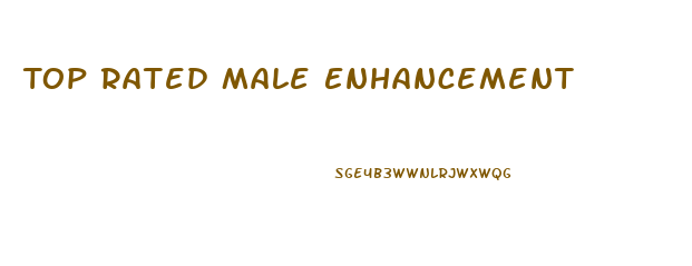 Top Rated Male Enhancement