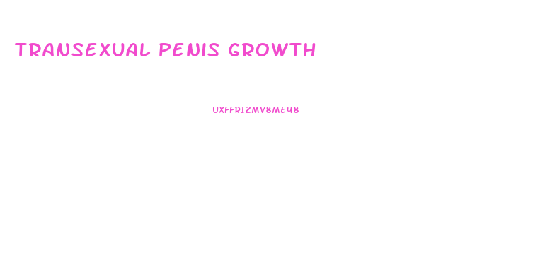 Transexual Penis Growth