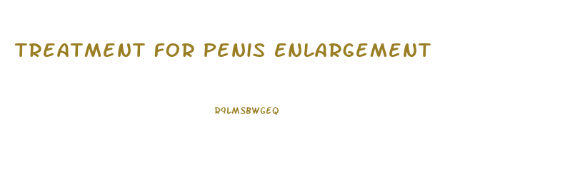 Treatment For Penis Enlargement