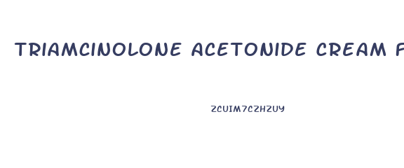 Triamcinolone Acetonide Cream For Male Penis Growth