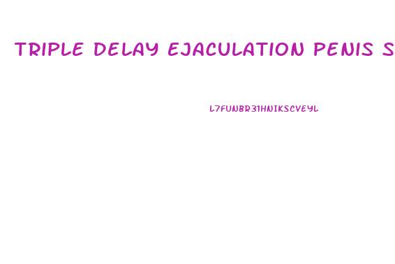 Triple Delay Ejaculation Penis Sleeves Extender Enlargement Sex Toys