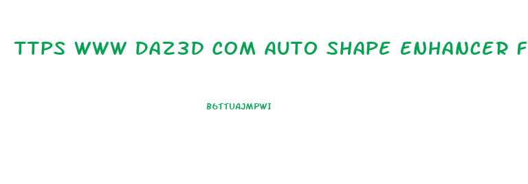 Ttps Www Daz3d Com Auto Shape Enhancer For Genesis 8 Male