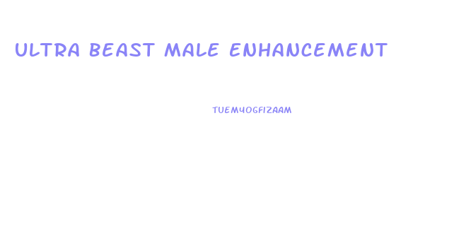 Ultra Beast Male Enhancement