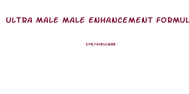 Ultra Male Male Enhancement Formula