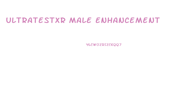 Ultratestxr Male Enhancement