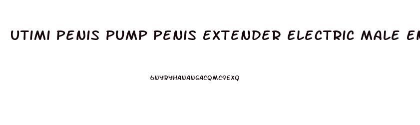 Utimi Penis Pump Penis Extender Electric Male Enhancement