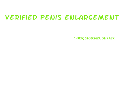 Verified Penis Enlargement