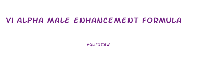 Vi Alpha Male Enhancement Formula