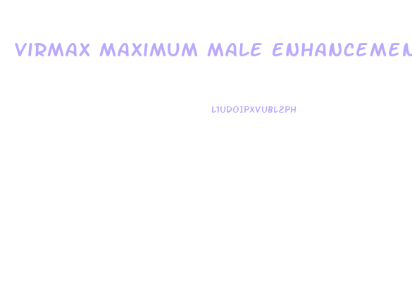 Virmax Maximum Male Enhancement Dietary