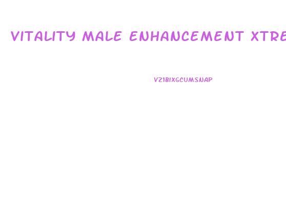Vitality Male Enhancement Xtreme Extreme Potency