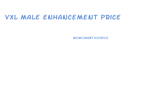 Vxl Male Enhancement Price