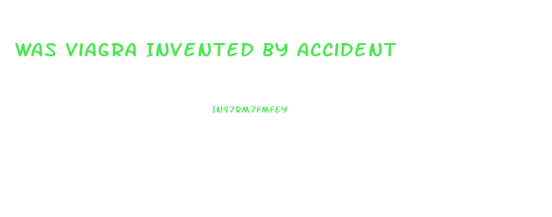 Was Viagra Invented By Accident