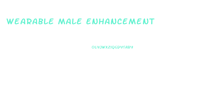 Wearable Male Enhancement