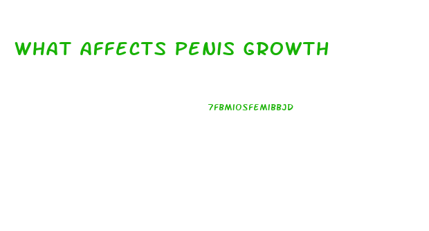 What Affects Penis Growth