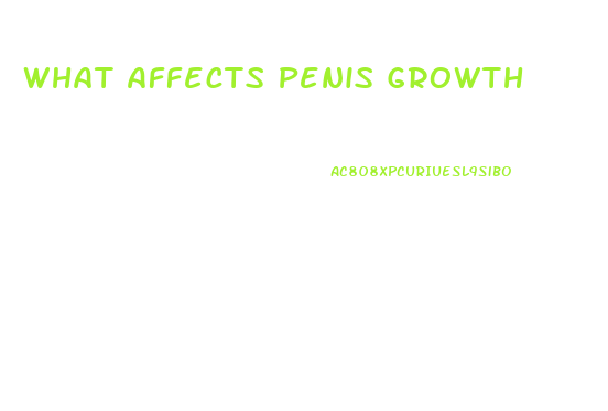 What Affects Penis Growth