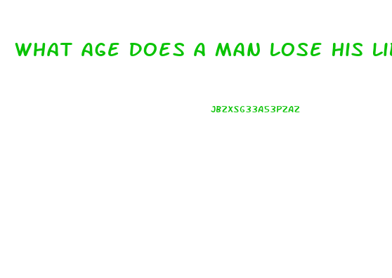 What Age Does A Man Lose His Libido