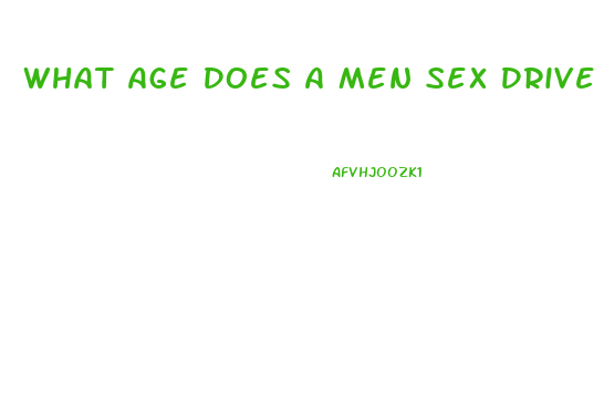 What Age Does A Men Sex Drive Peak